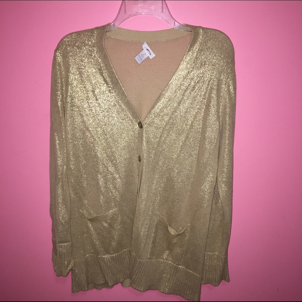 COPY - Gold color cardigan
